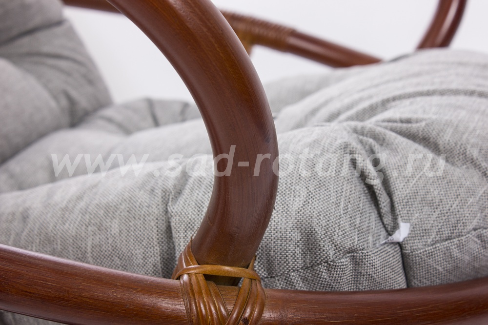 Кресло-качалка Swivel Rocker (коньяк) (Индонезия), размер Высота - 100 см. <br/> Глубина - 87 см. <br/> Ширина - 76 см.