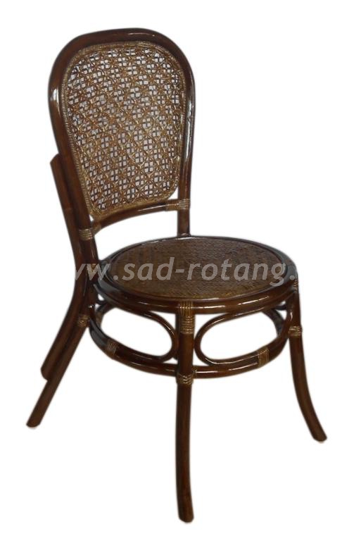 Обеденный стул 04/18 (Индонезия), размер Высота - 88 см<br/>Ширина - 40 см<br/> Глубина - 51 см