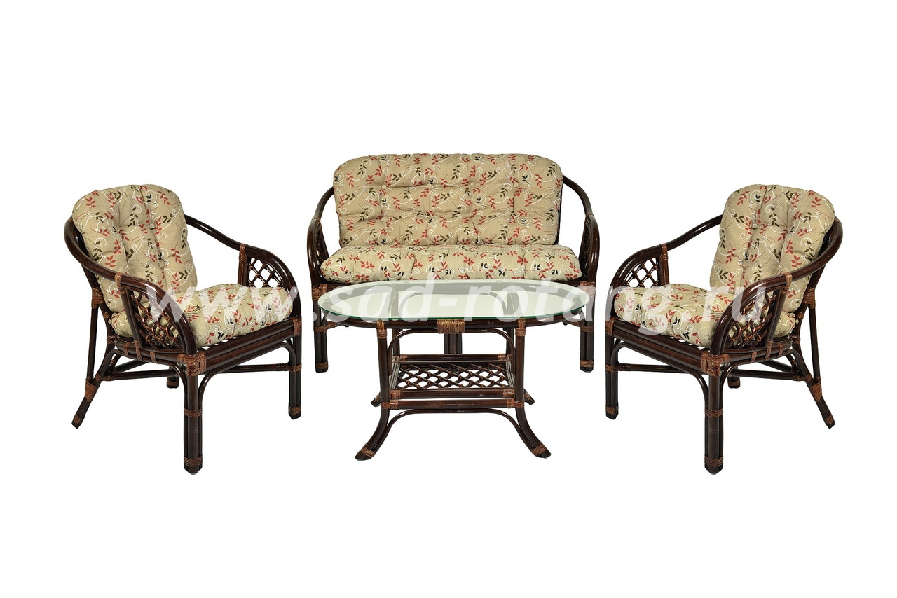 Плетеный комплект мебели "Гавана" (венге)